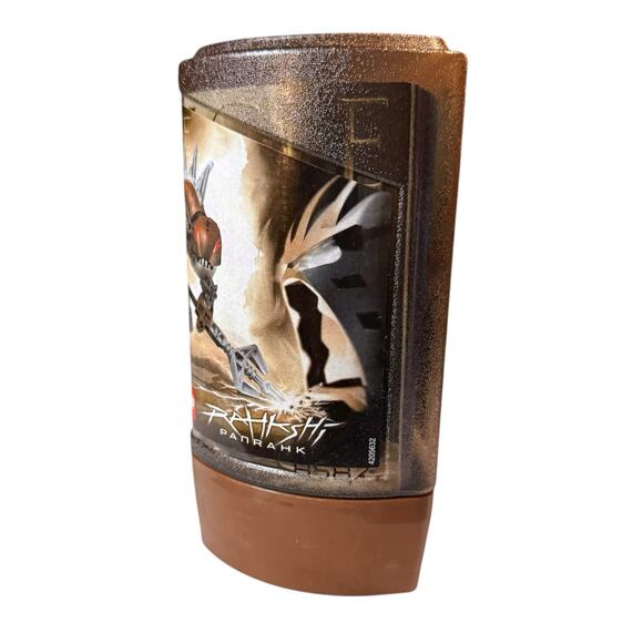 Vintage LEGO BIONICLE Rahkshi PanRahk Brown Orange 8587 Canister Complete Set - Picture 8 of 12